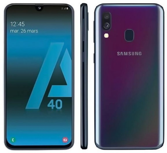 Samsung Galaxy A40 A405 Dual 4/64GB Fekete (B)