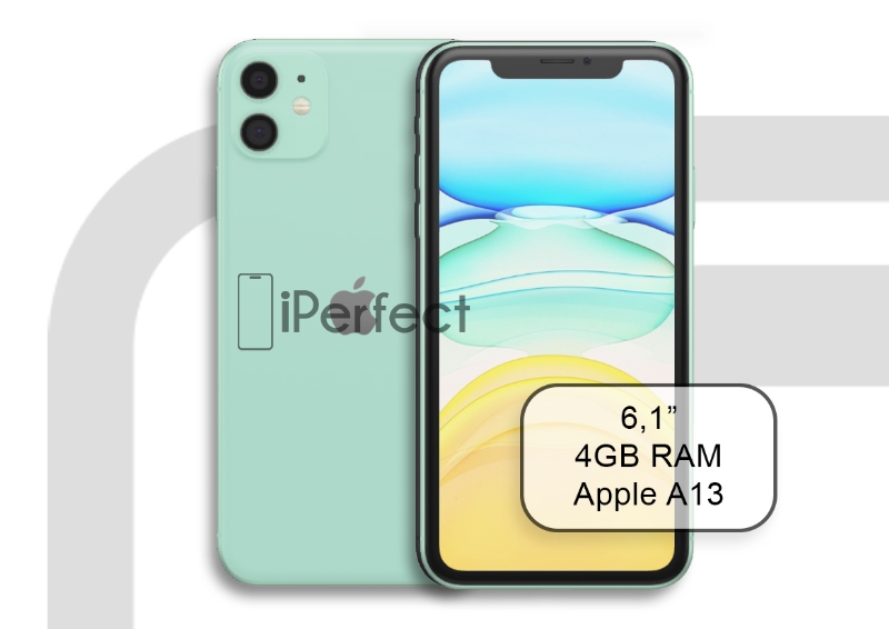 Apple iPhone 11 64GB Zöld (A)