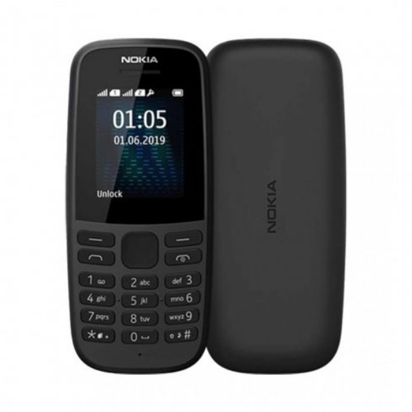 Nokia 105 2019 DS Fekete
