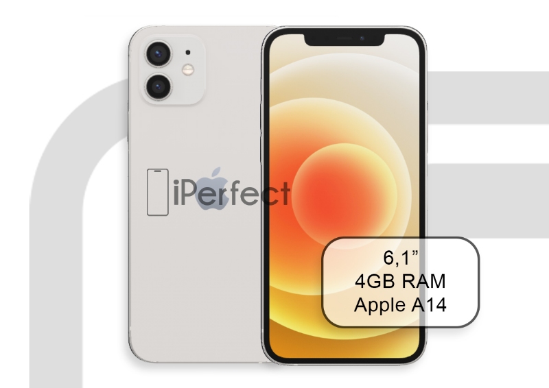 Apple iPhone 12 64GB Fehér (A) 