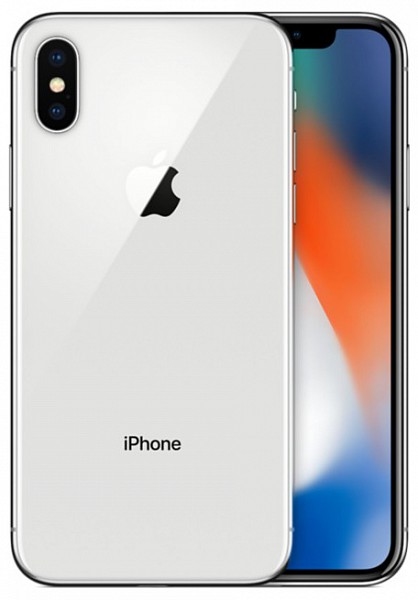 Apple iPhone X 64GB Ezüst (AB)