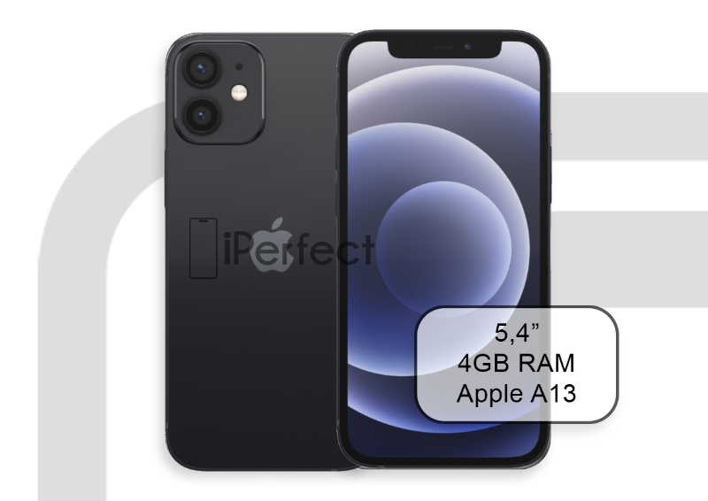 Apple iPhone 12 mini 64GB Fekete (AB)
