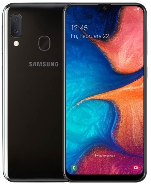 Samsung A20e A202 Dual 3/32GB Fekete (AB)