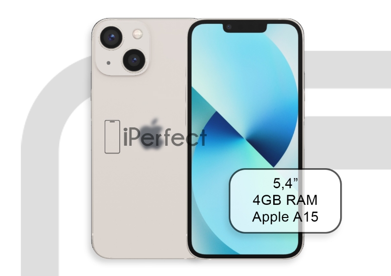 Apple iPhone 13 mini 128GB Csillagfény (A)