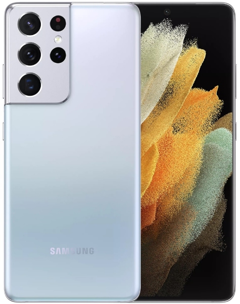 Samsung Galaxy S21 Ultra G998 5G DS 12/128GB Ezüst (A)