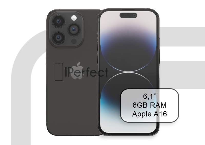 Apple iPhone 14 Pro 256GB Asztrofekete (A)