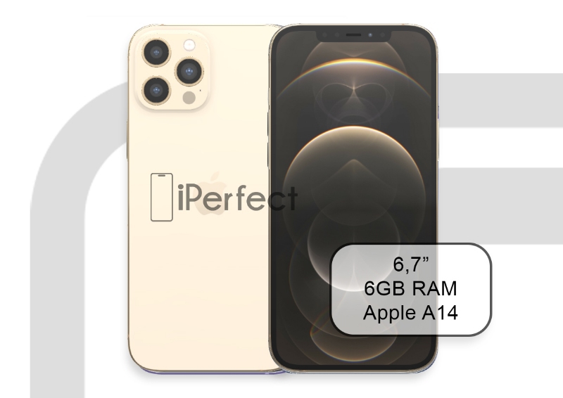 Apple iPhone 12 Pro Max 128GB Arany (AB)