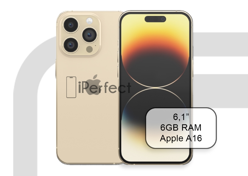 Apple iPhone 14 Pro 128GB Arany (A)