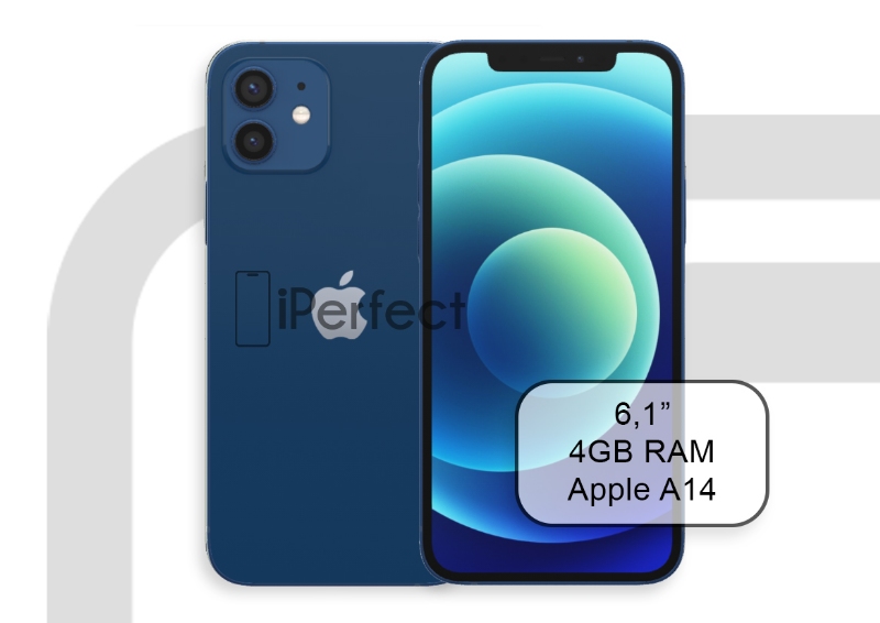 Apple iPhone 12 128GB Kék (AB)