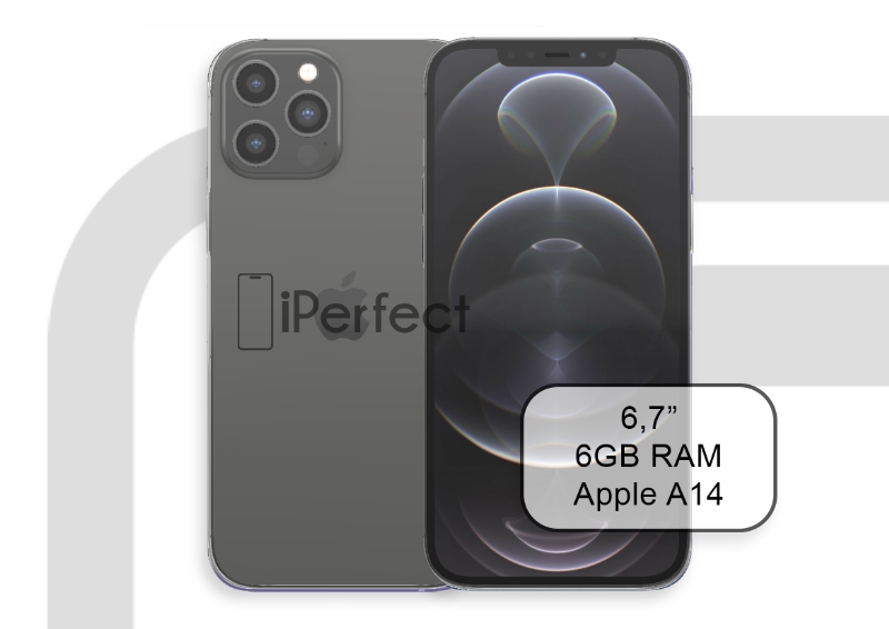 Apple iPhone 12 Pro Max 128GB Grafit (AB)
