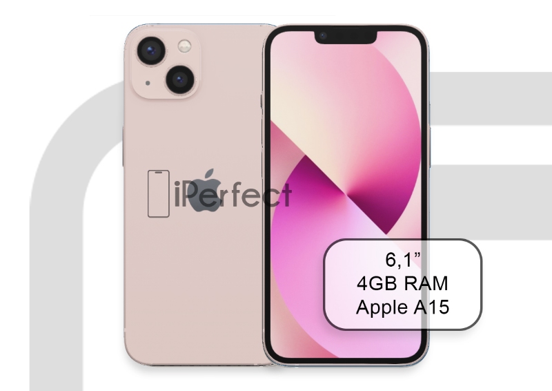 Apple iPhone 13 128GB Rózsaszín (AB)