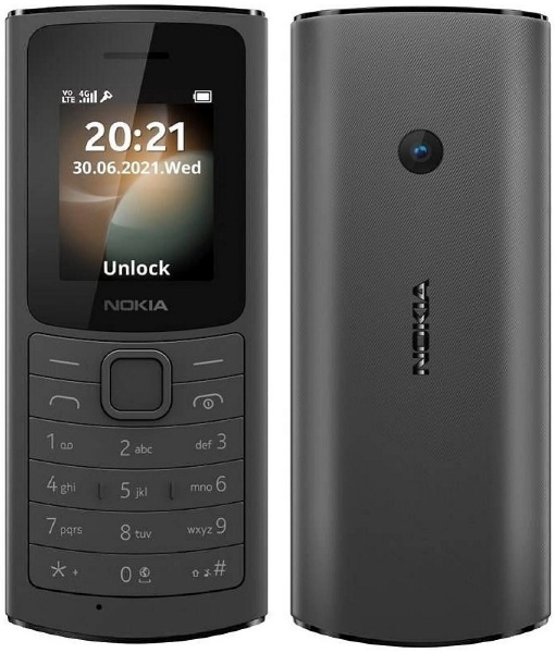 Nokia 105 (2023) DS 4G Fekete