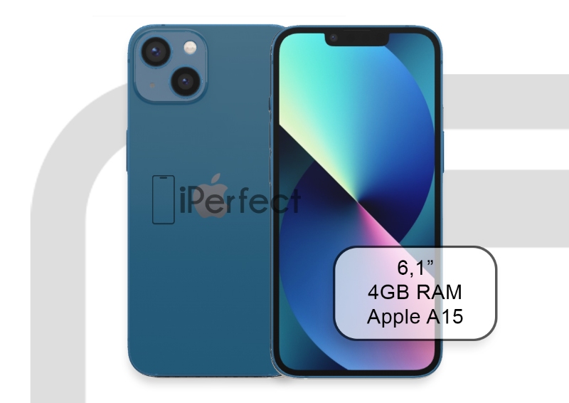 Apple IPhone 13 256GB Kék (A)