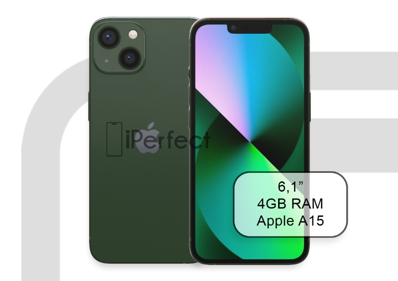 Apple iPhone 13 128GB Alpine Zöld (AB)