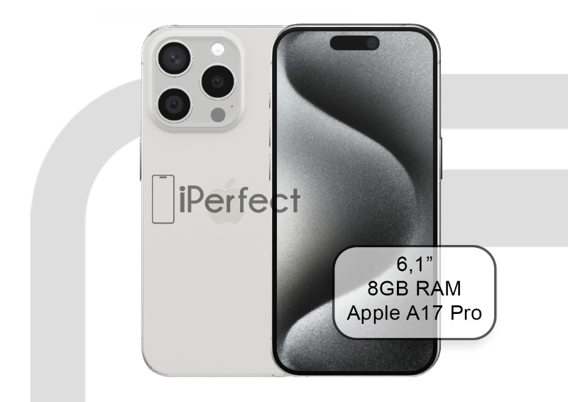 Apple IPhone 15 Pro 128GB White Titanium (A)