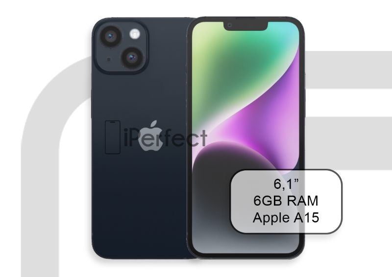 Apple iPhone 14 128GB Éjfekete (AB)