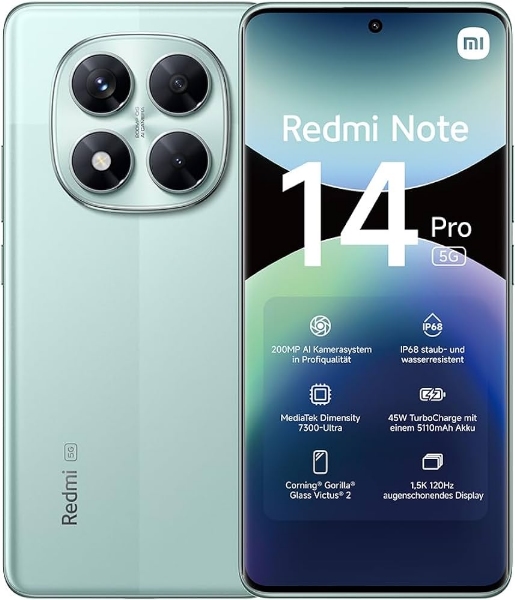 Xiaomi Redmi Note 14 Pro 4G 8/256GB Ocean Blue