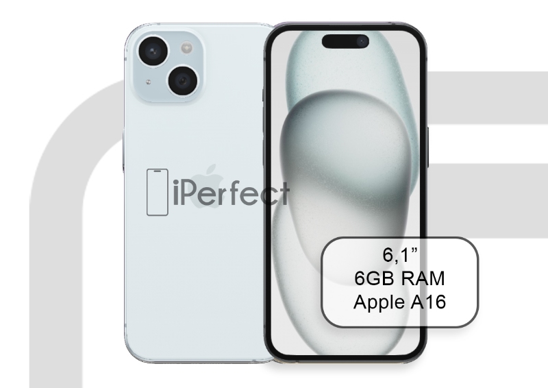 Apple iPhone 15 128GB Kék