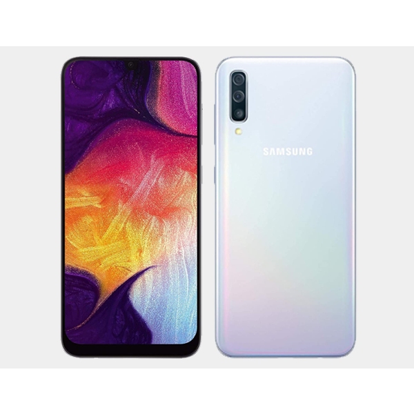 Samsung Galaxy A50 A505 Dual 4/128GB Fehér (AB)